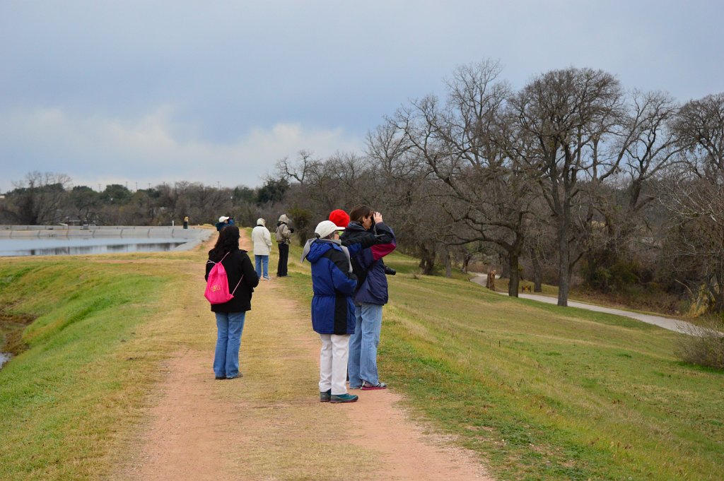 TLAS Birders at Inks Dam National Fish Hatchery.JPG - TLAS birders. Photo by Tim Farek